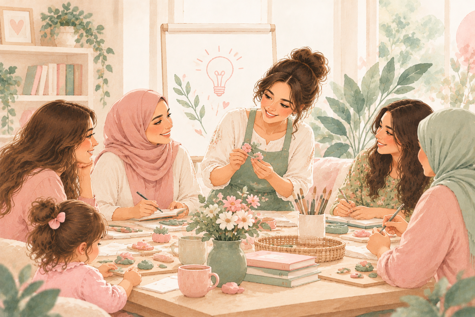 لقاءات تربوية للأمهات
